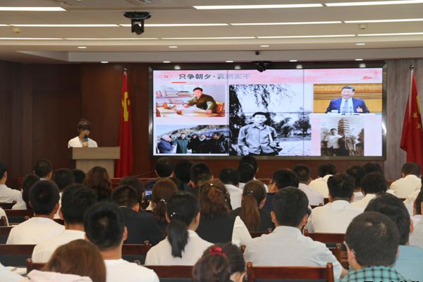 泓源公司黨委舉辦“培育泓源精神，勇?lián)鷩?guó)企使命”主題演講比賽(圖4)